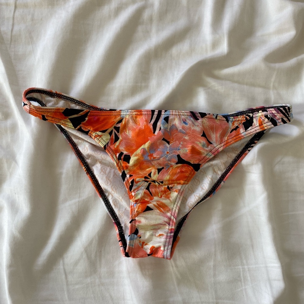 Victoria’s Secret coral floral bikini bottom